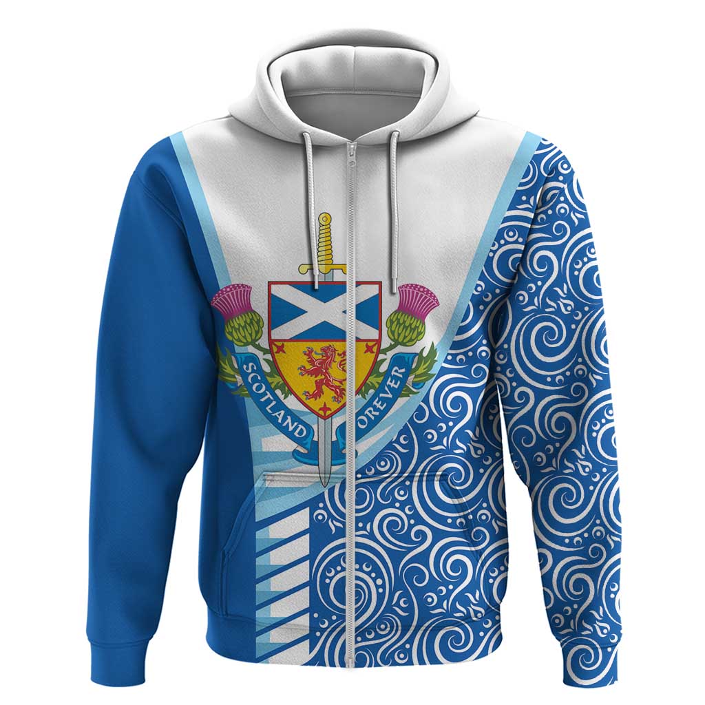 Scotland Forever Hoodie Thistle Lion Rampant DT03
