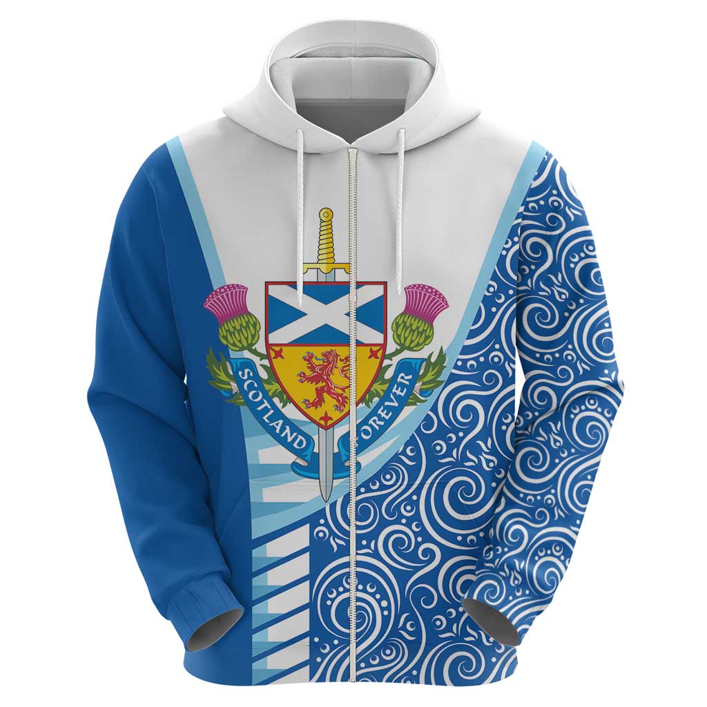 Scotland Forever Hoodie Thistle Lion Rampant DT03