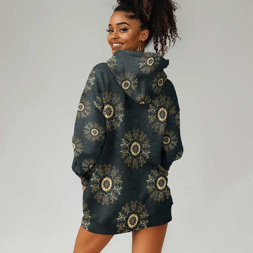 Personalized Afro Women Hoodie Dress Powerful African Pattern DT03