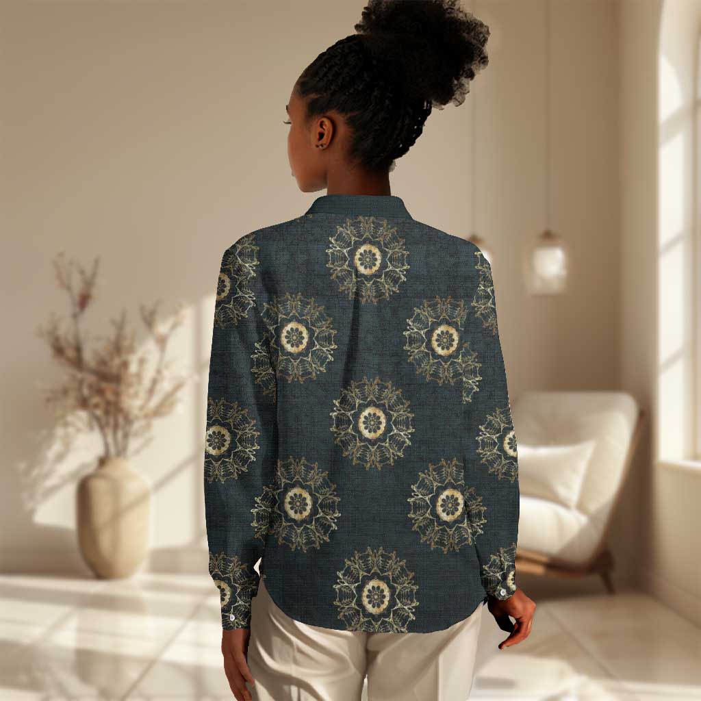 Personalized Afro Women Women Casual Shirt Powerful African Pattern DT03