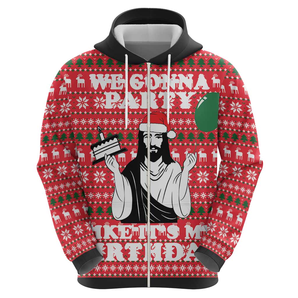 Christian Party Hoodie God Christmas It's My Birthday DT03