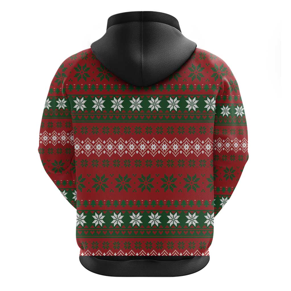 Bulldog Snacks Christmas Hoodie They Know You Have Snacks DT03