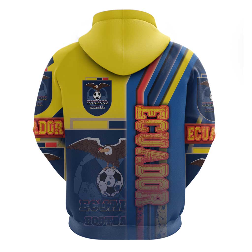 Ecuador Football Hoodie La Tricolor Soccer - Road To Champion DT03