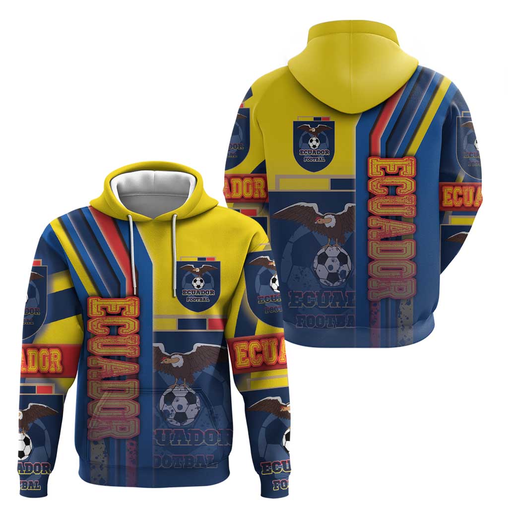 Ecuador Football Hoodie La Tricolor Soccer - Road To Champion DT03