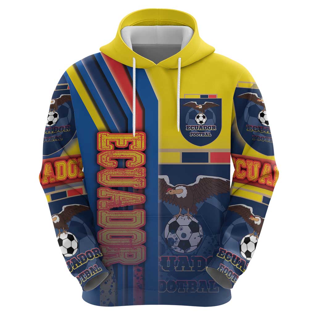 Ecuador Football Hoodie La Tricolor Soccer - Road To Champion DT03