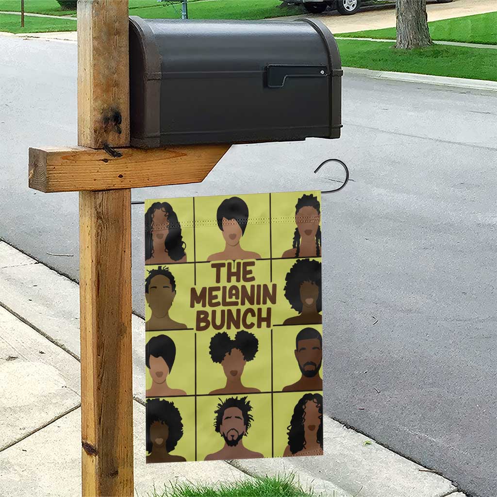 The Melanin Bunch African Garden Flag Afro Black People DT03