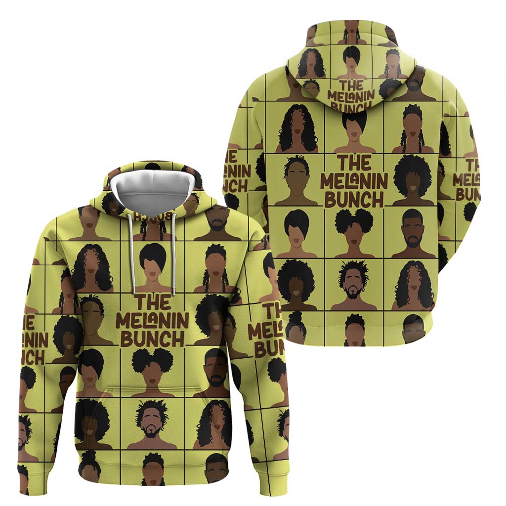 The Melanin Bunch Hoodie Africa Black People DT03
