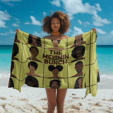 The Melanin Bunch African Sarong Afro Black People DT03