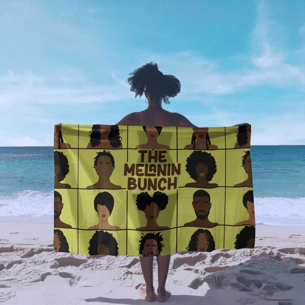 The Melanin Bunch African Sarong Afro Black People DT03