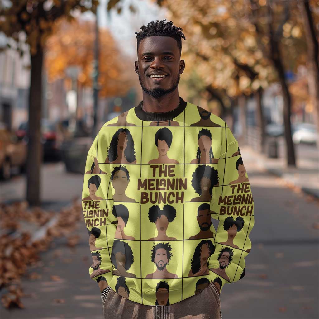 The Melanin Bunch African Sweatshirt Afro Black People DT03