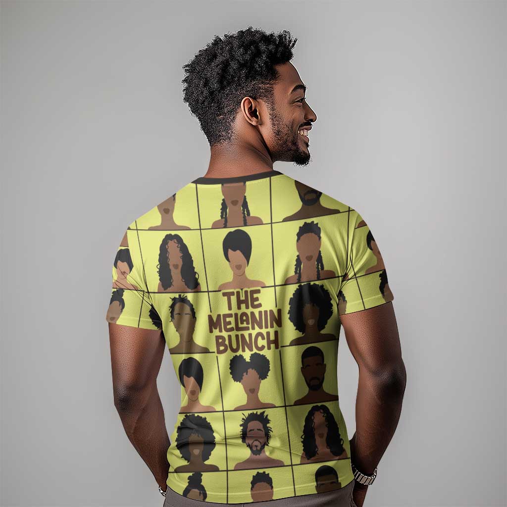 The Melanin Bunch African T shirt Afro Black People DT03