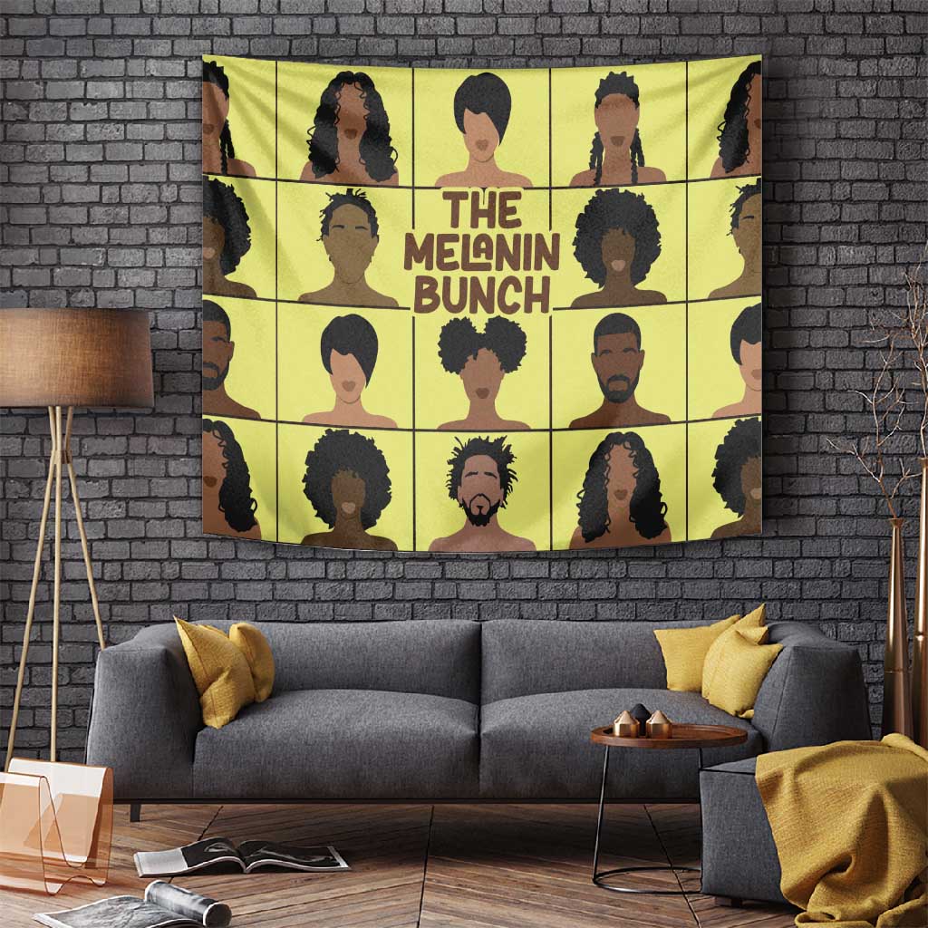 The Melanin Bunch African Tapestry Afro Black People DT03