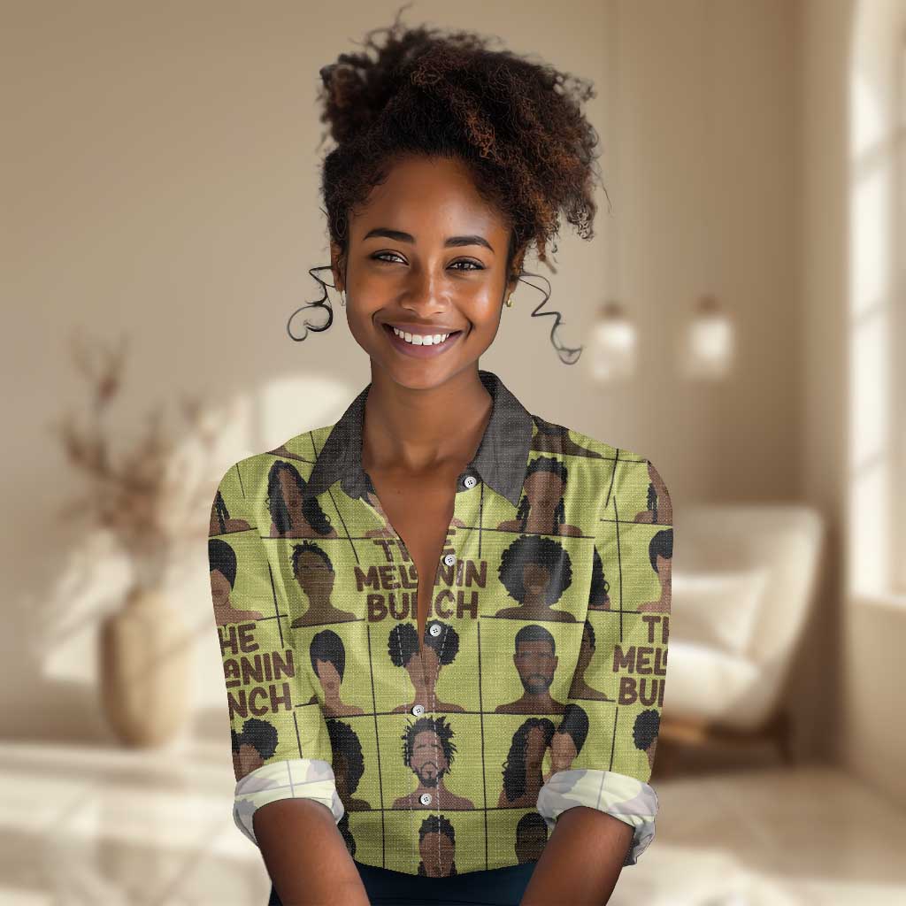 The Melanin Bunch African Women Casual Shirt Afro Black People DT03