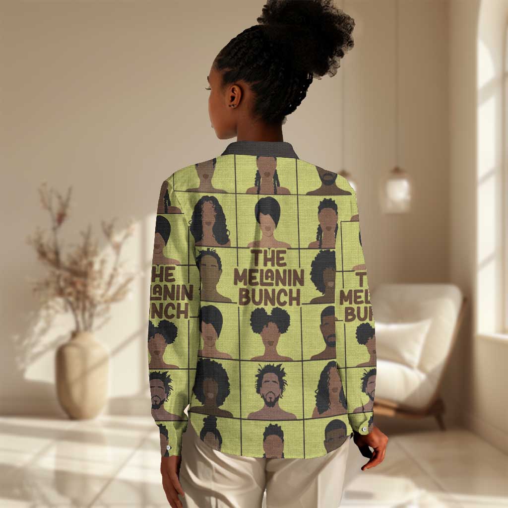 The Melanin Bunch African Women Casual Shirt Afro Black People DT03