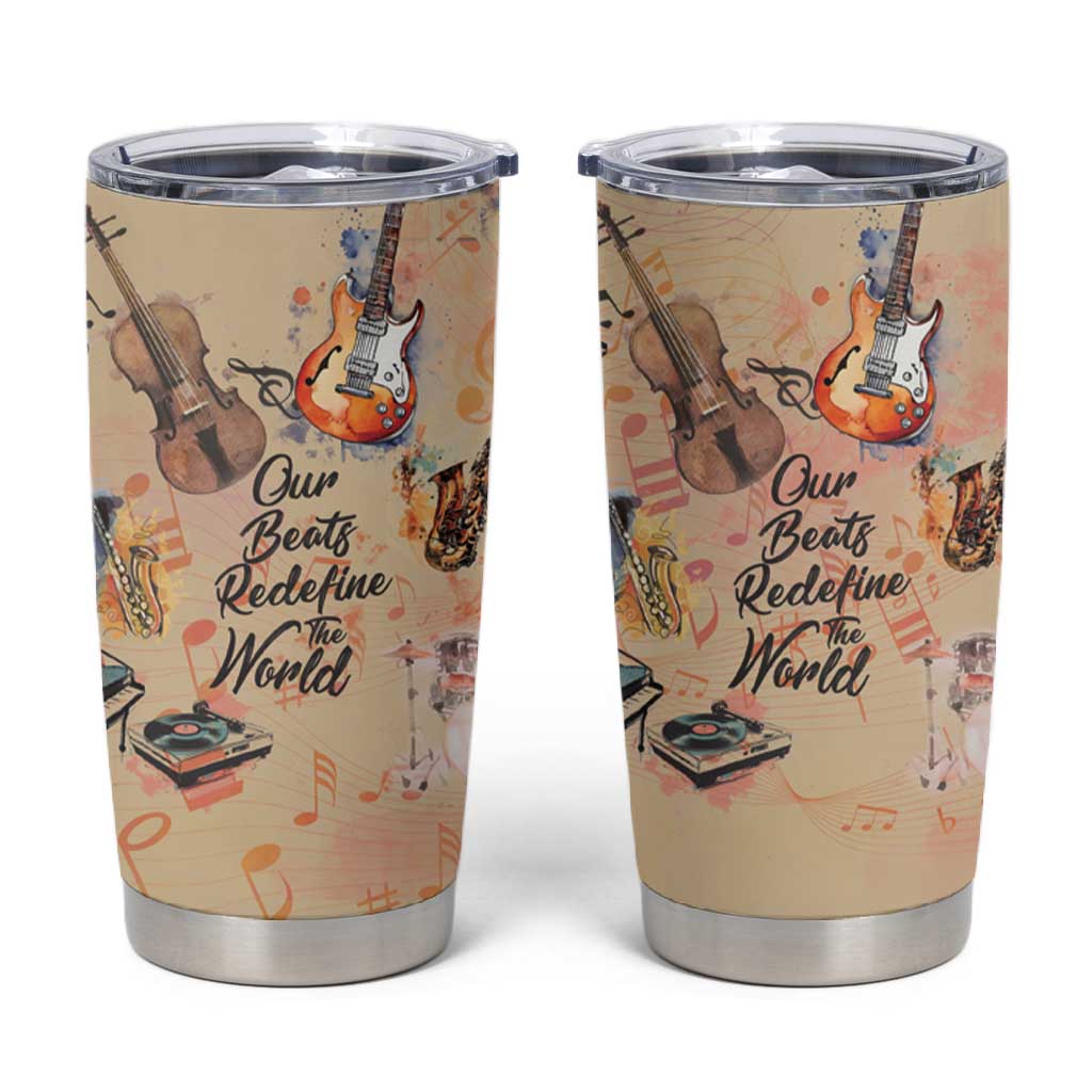 Our Beats Redefine The World African Tumbler Cup Afro Music DT03