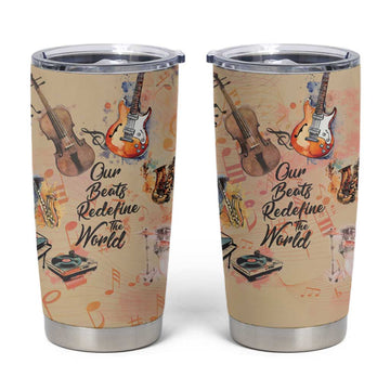 Our Beats Redefine The World African Tumbler Cup Afro Music DT03