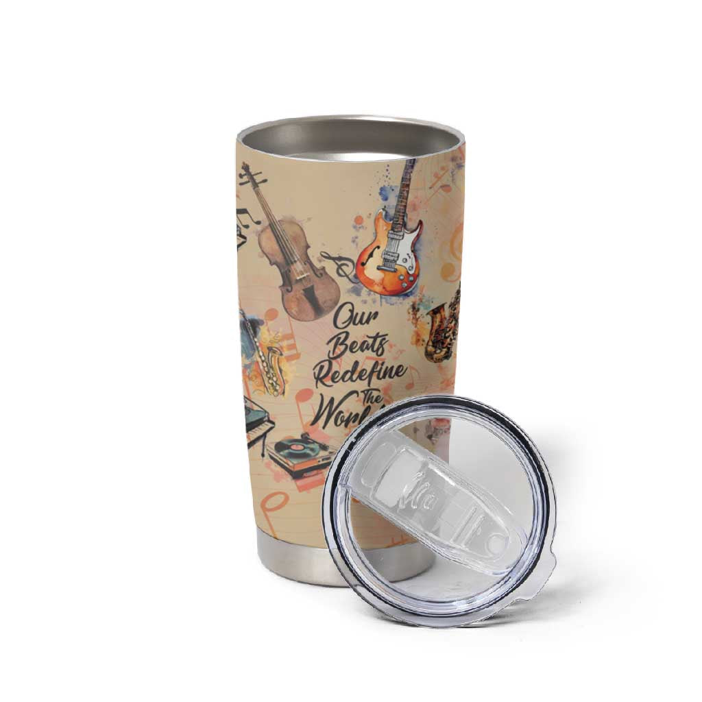 Our Beats Redefine The World African Tumbler Cup Afro Music DT03