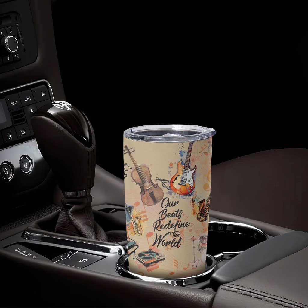 Our Beats Redefine The World African Tumbler Cup Afro Music DT03