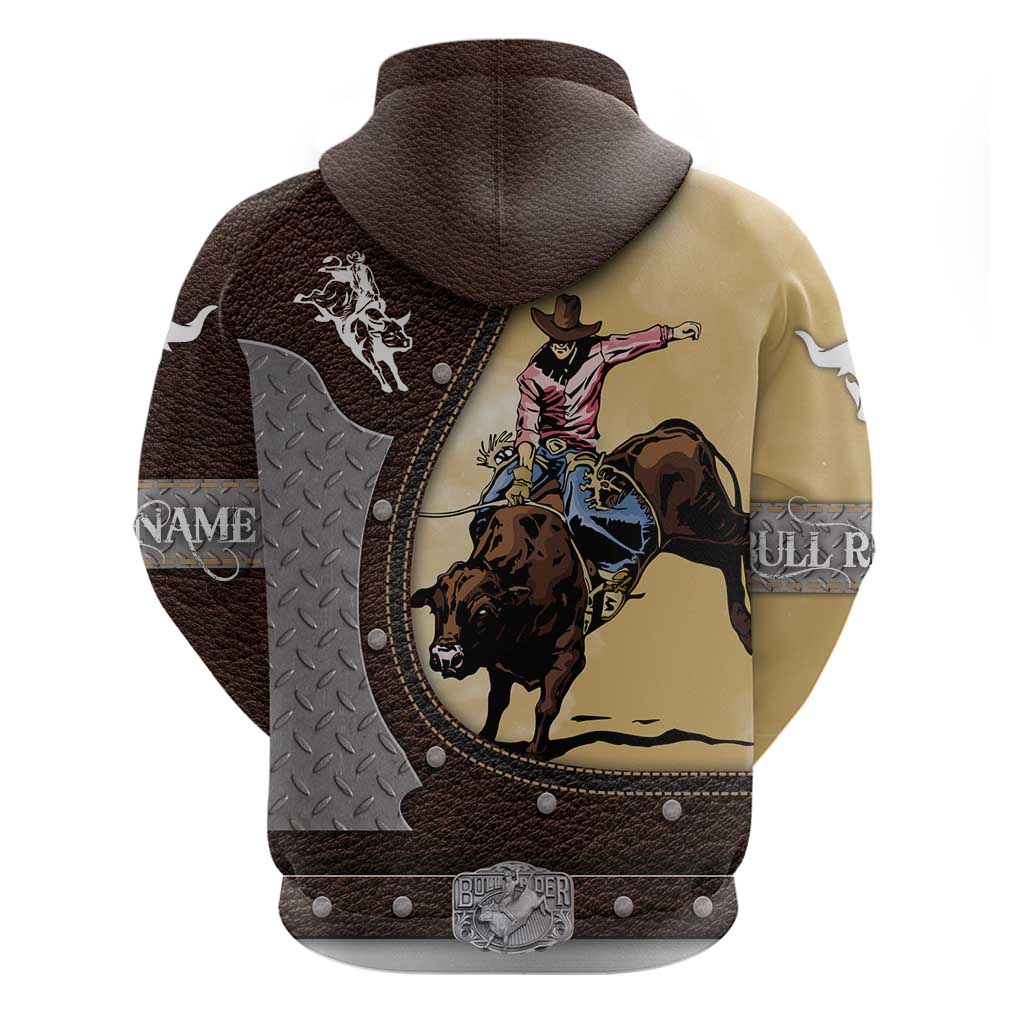 Bull Riding Hoodie Cowboy Courage Rodeo DT03