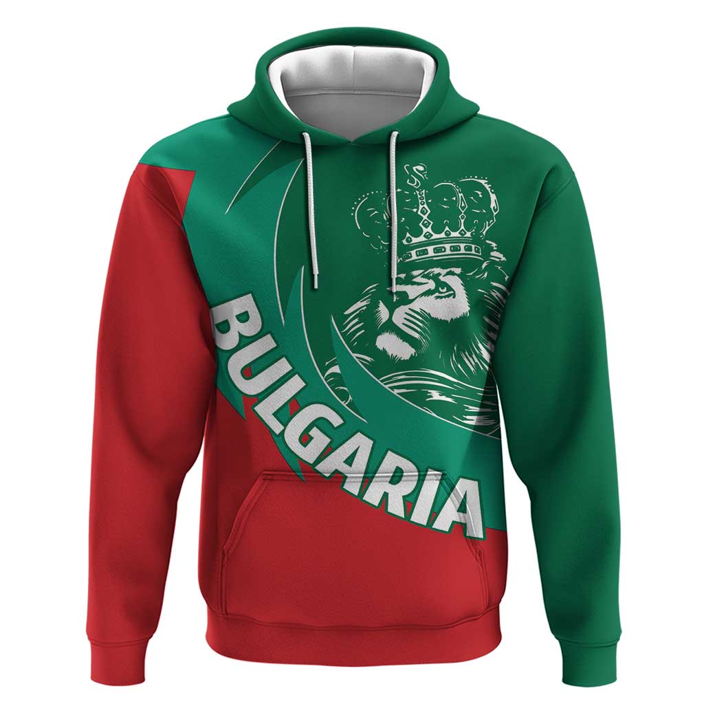 Bulgaria Lion Hoodie Bulgarian Coat Of Arms DT03