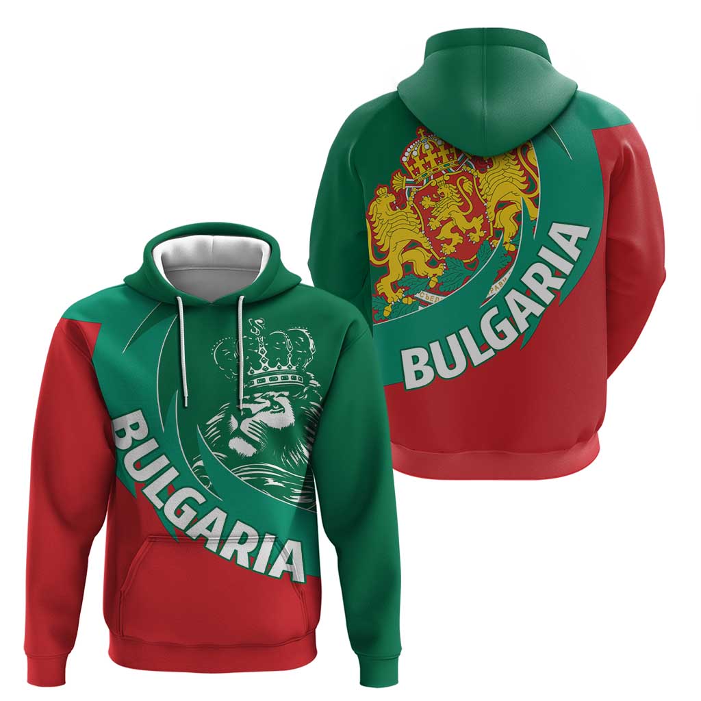 Bulgaria Lion Hoodie Bulgarian Coat Of Arms DT03