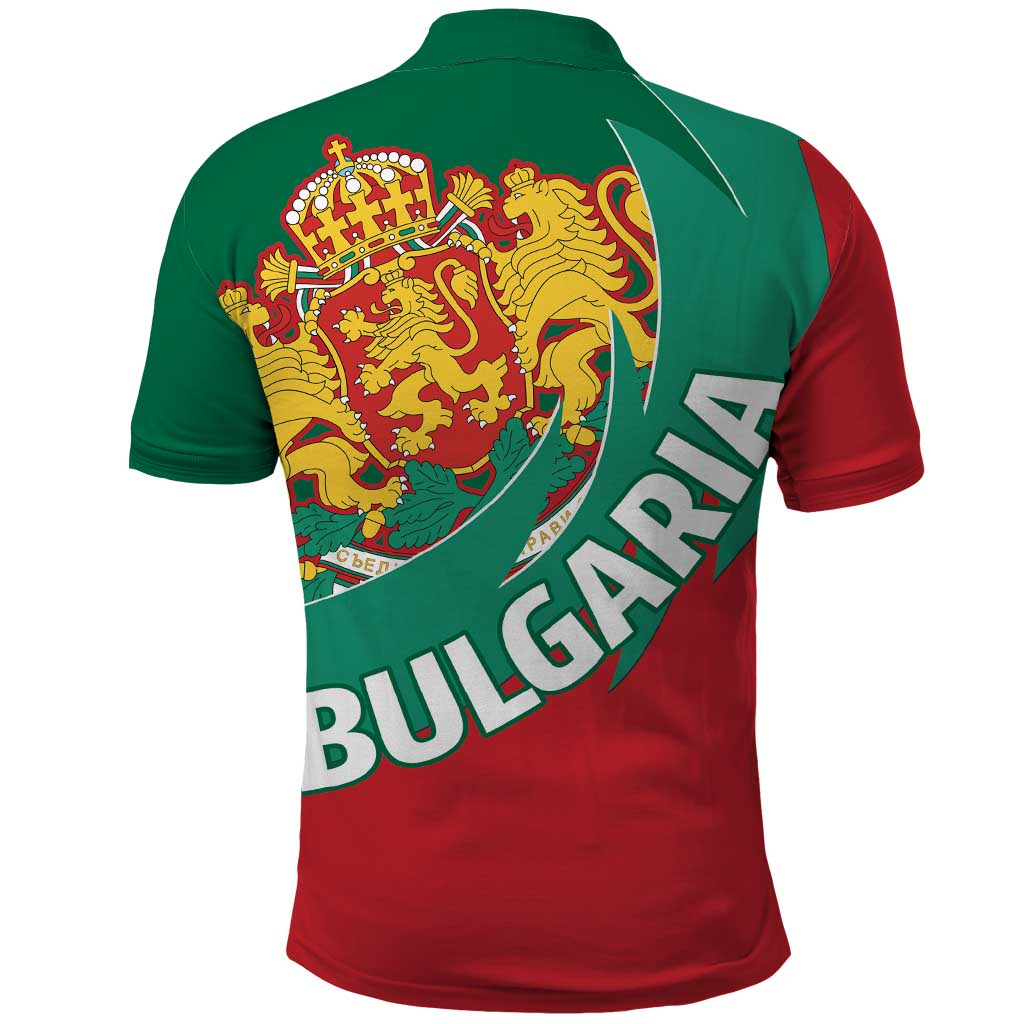 Bulgaria Lion Polo Shirt Bulgarian Coat Of Arms DT03