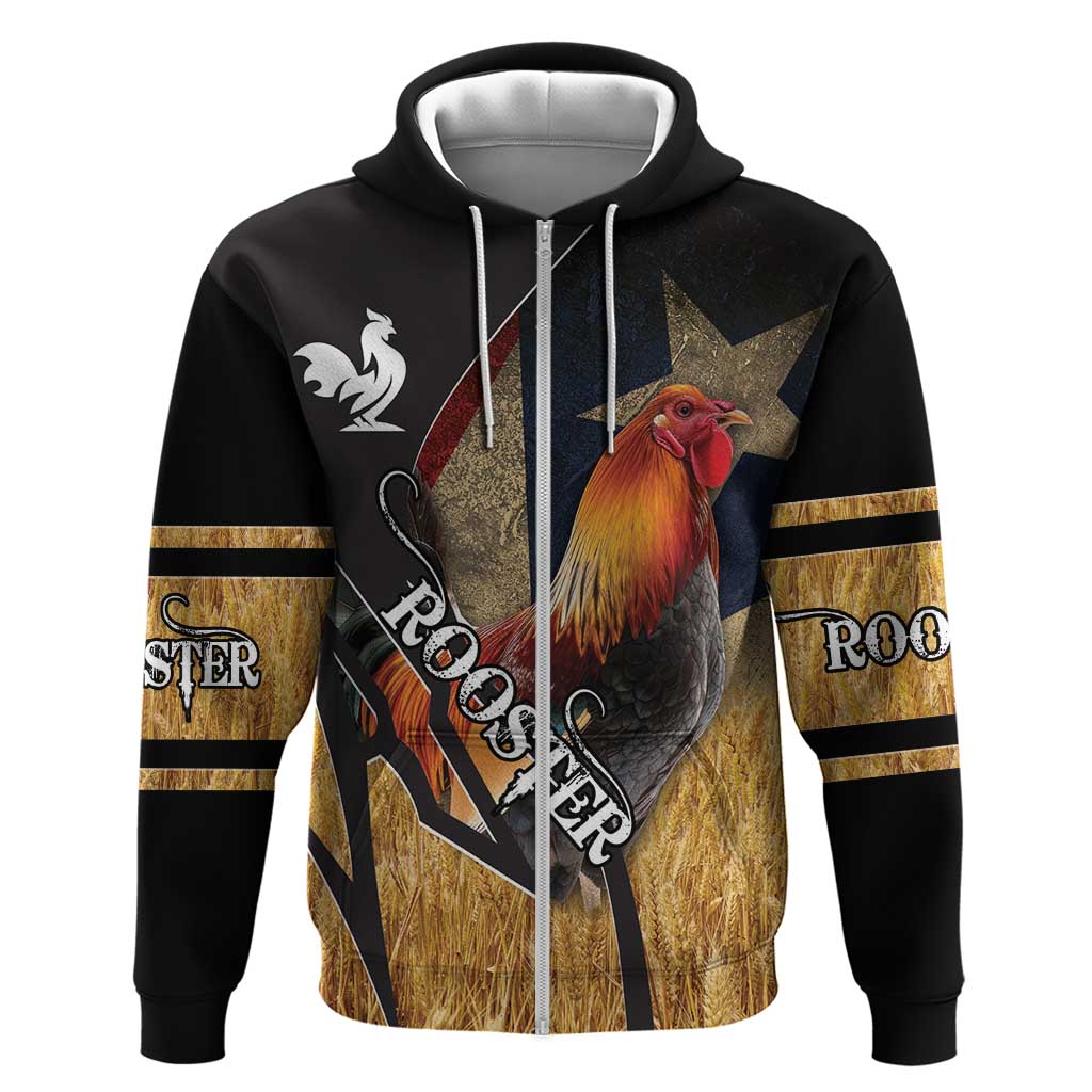 Puerto Rico Rooster Hoodie Gallo Boricua DT03