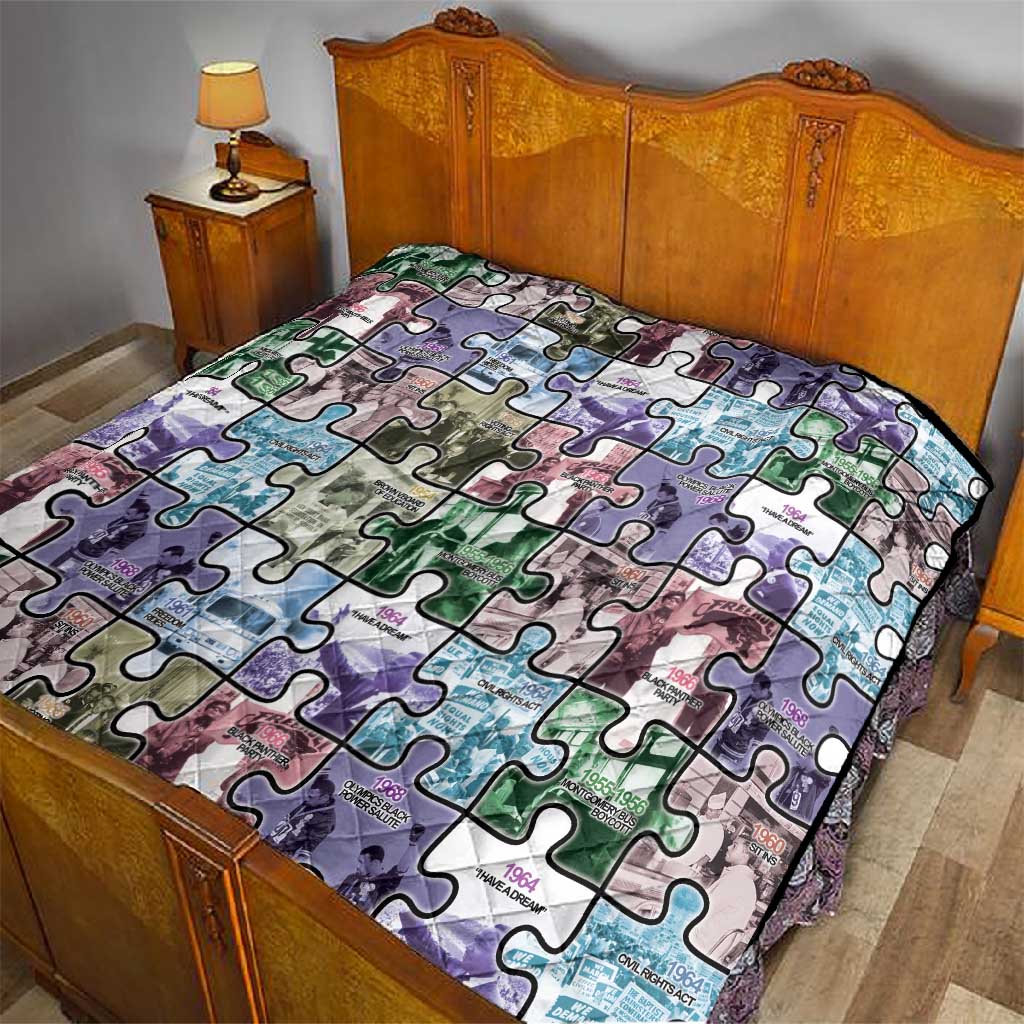 African American Quilt The Civil Rights Journey in Puzzle DT03