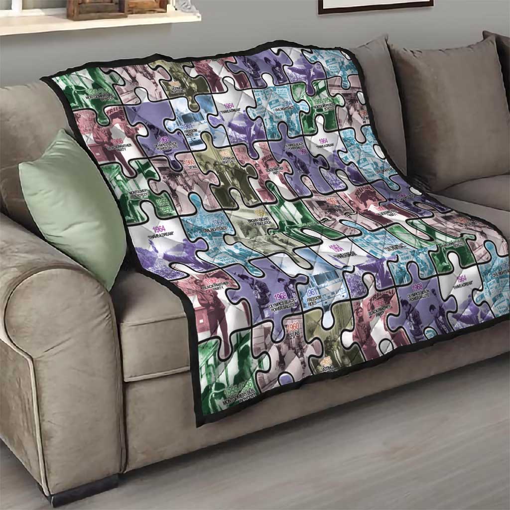African American Quilt The Civil Rights Journey in Puzzle DT03