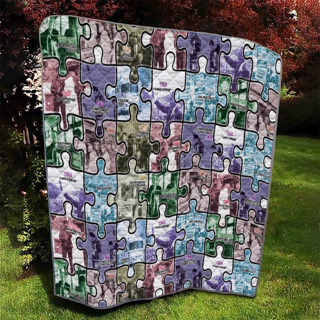 African American Quilt The Civil Rights Journey in Puzzle DT03
