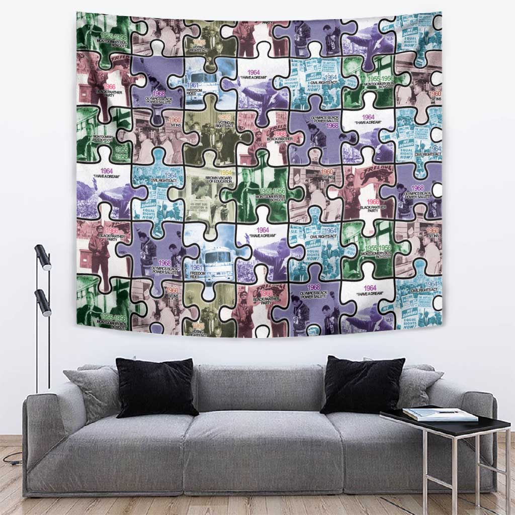 African American Tapestry The Civil Rights Journey in Puzzle DT03