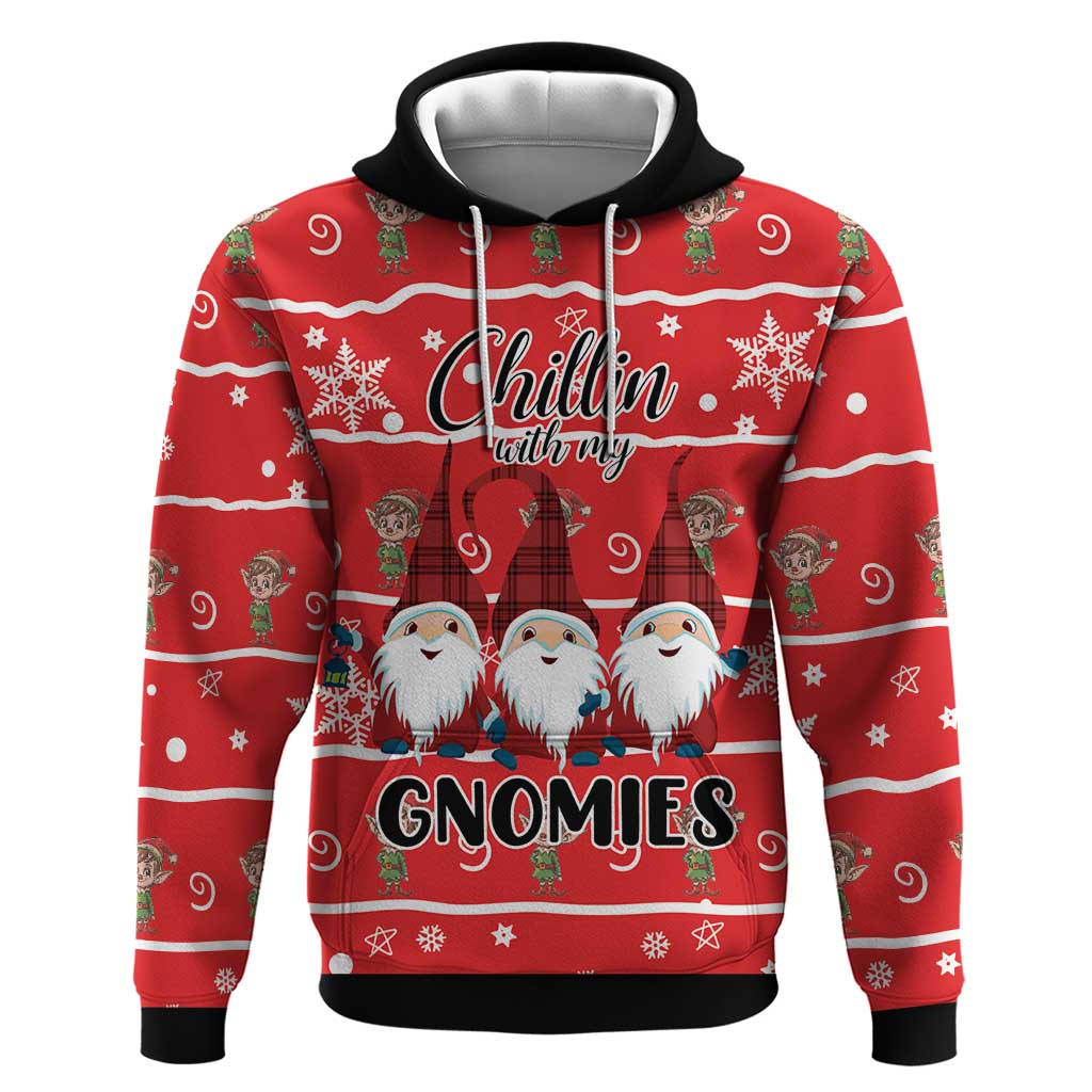 Chillin With My Gnomies Hoodie Merry Christmas DT03