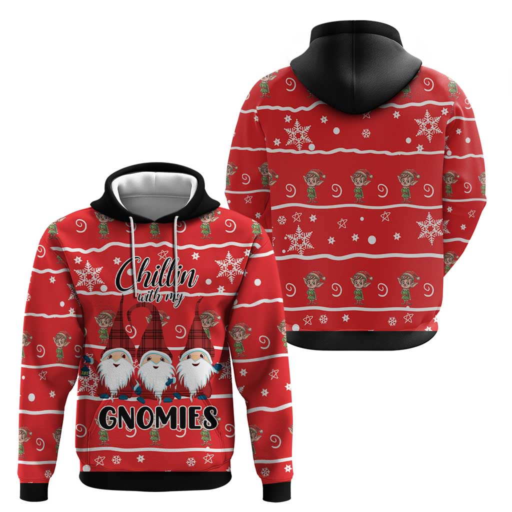 Chillin With My Gnomies Hoodie Merry Christmas DT03