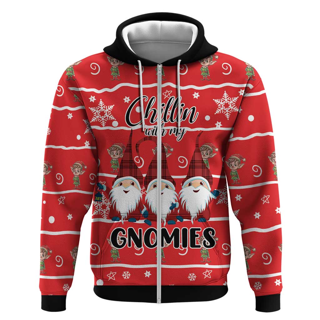 Chillin With My Gnomies Hoodie Merry Christmas DT03