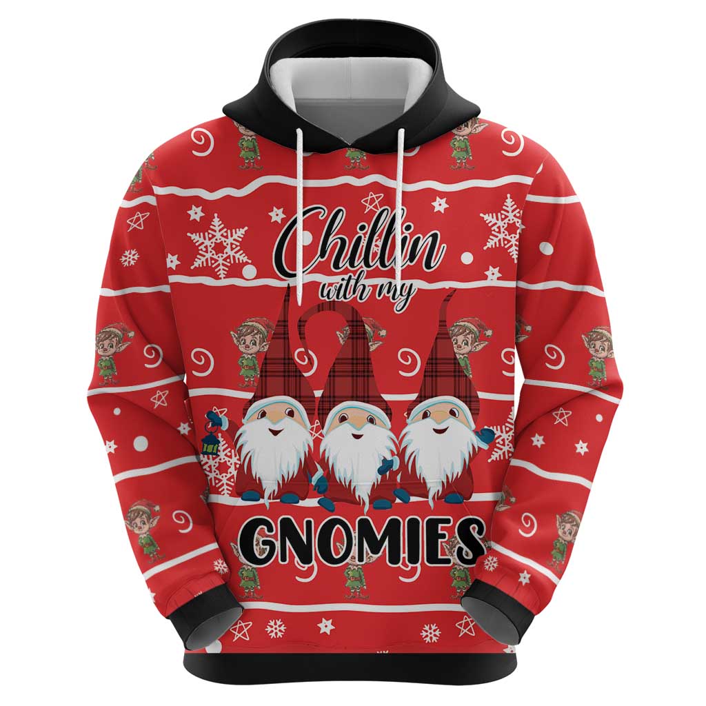 Chillin With My Gnomies Hoodie Merry Christmas DT03