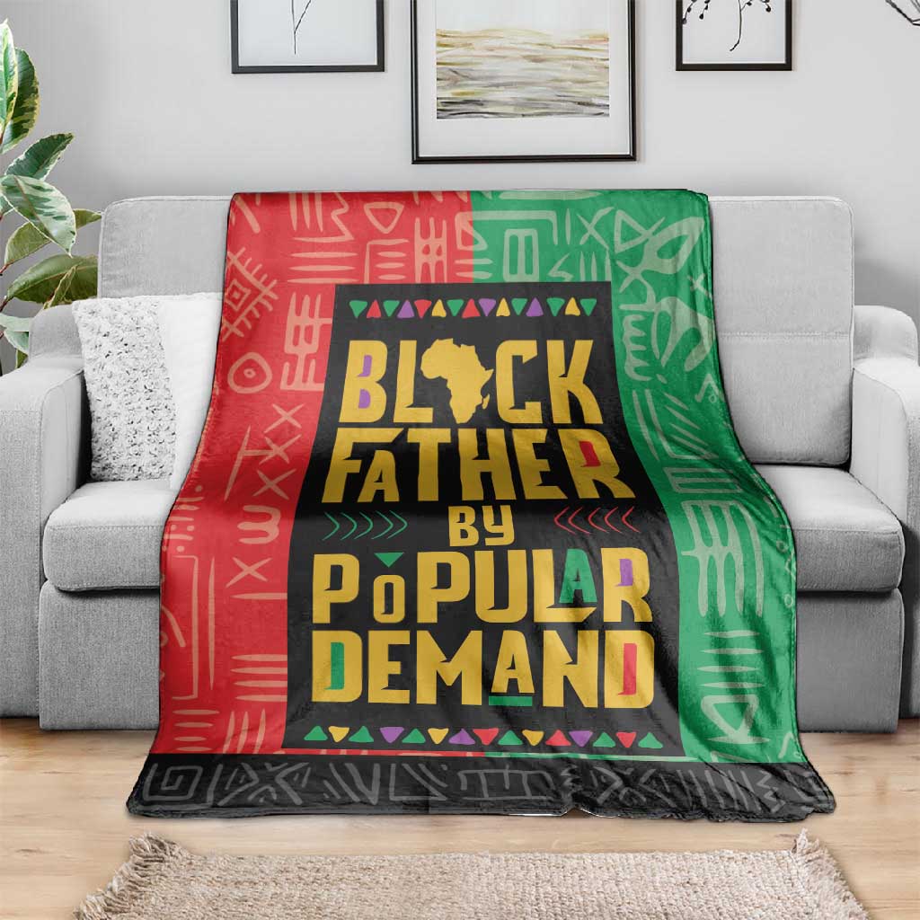 Black Father By Popular Demand Blanket African Art DT03