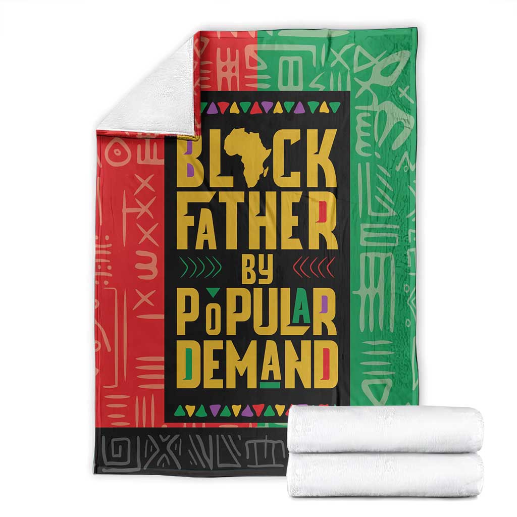 Black Father By Popular Demand Blanket African Art DT03
