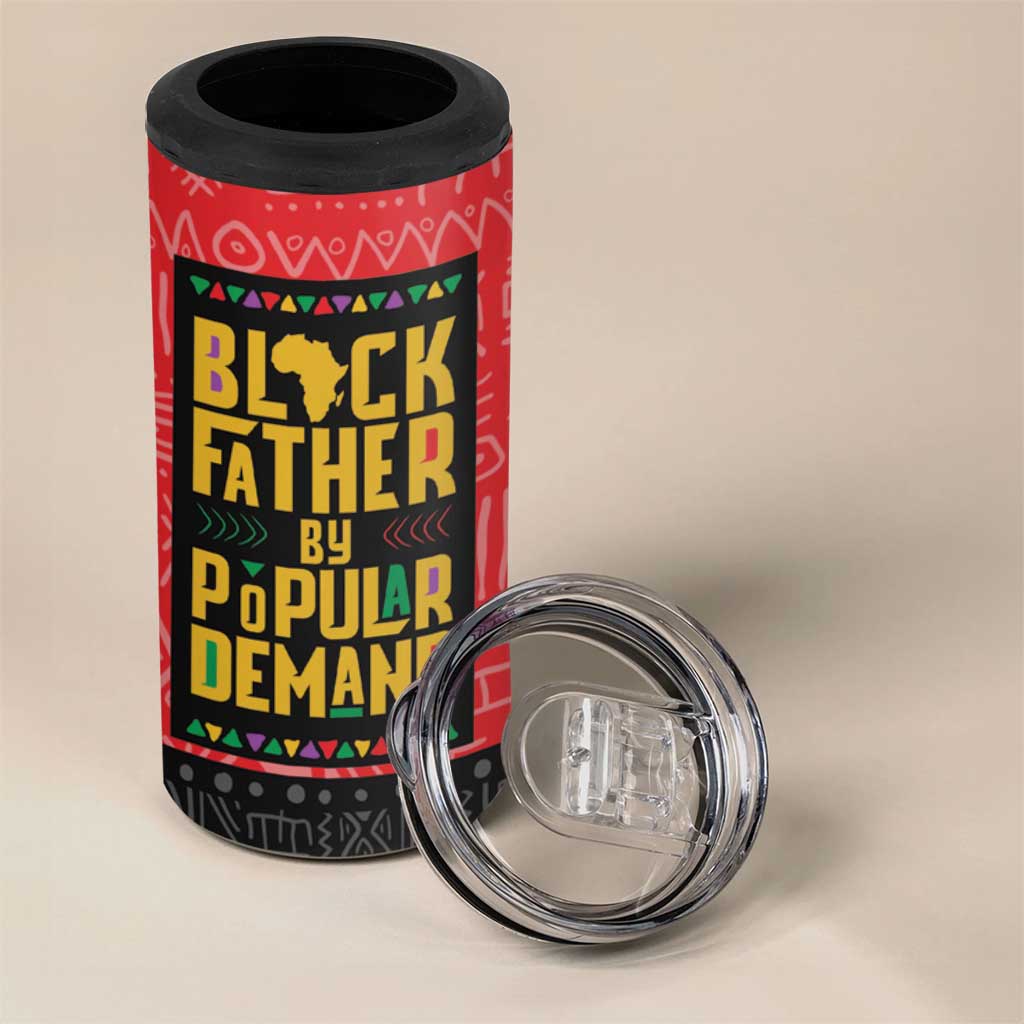 Black Father By Popular Demand 4 in 1 Can Cooler Tumbler African Art DT03