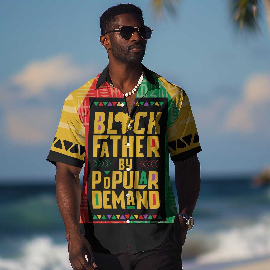 Black Father By Popular Demand Hawaiian Shirt African Art DT03