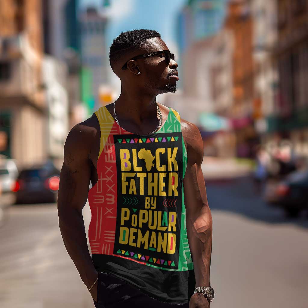 Black Father By Popular Demand Men Tank Top African Art DT03