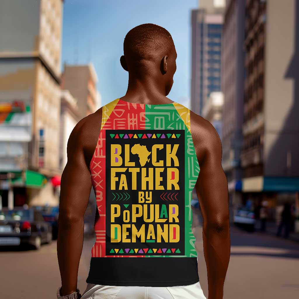 Black Father By Popular Demand Men Tank Top African Art DT03