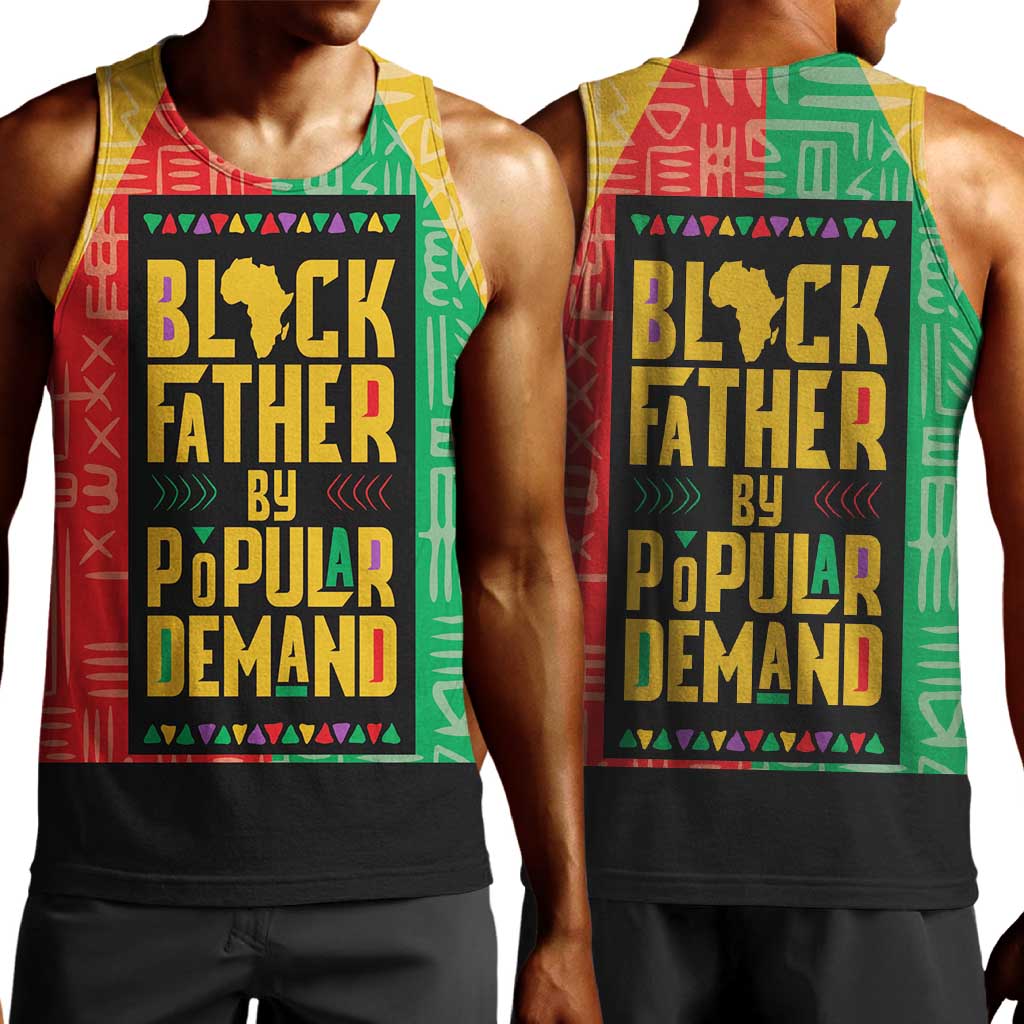 Black Father By Popular Demand Men Tank Top African Art DT03