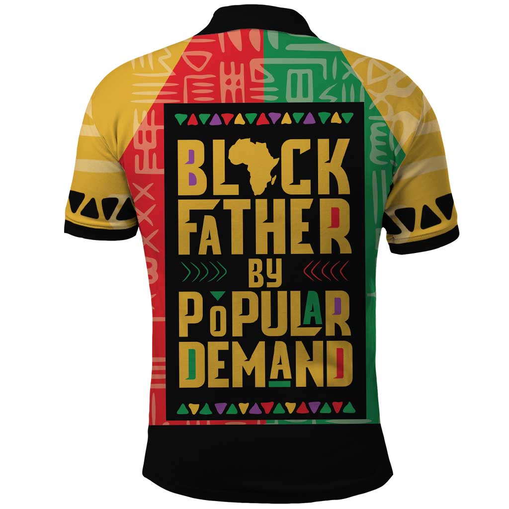 Black Father By Popular Demand African Polo Shirt DT03