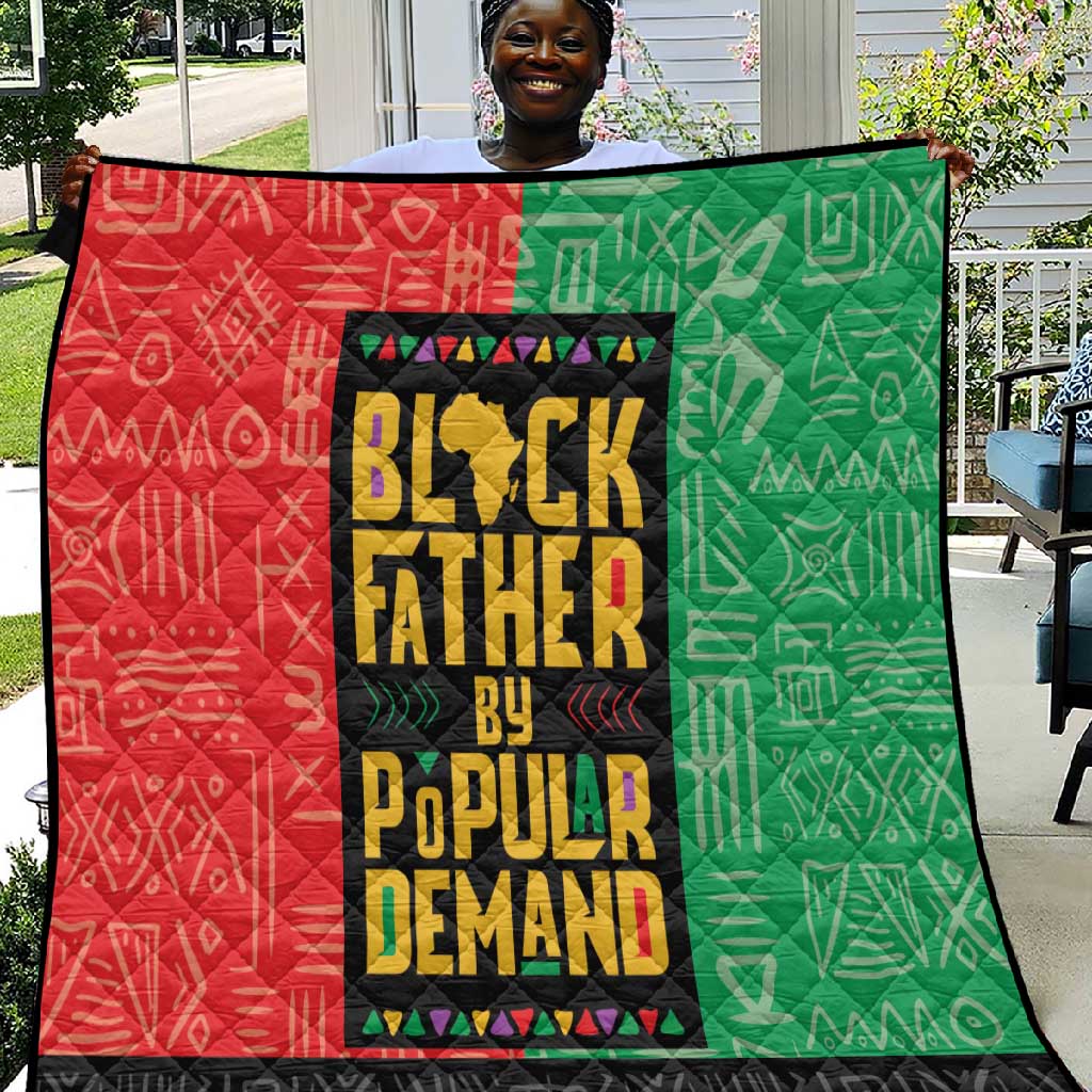 Black Father By Popular Demand Quilt African Art DT03