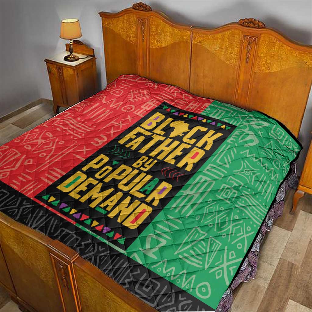 Black Father By Popular Demand Quilt African Art DT03