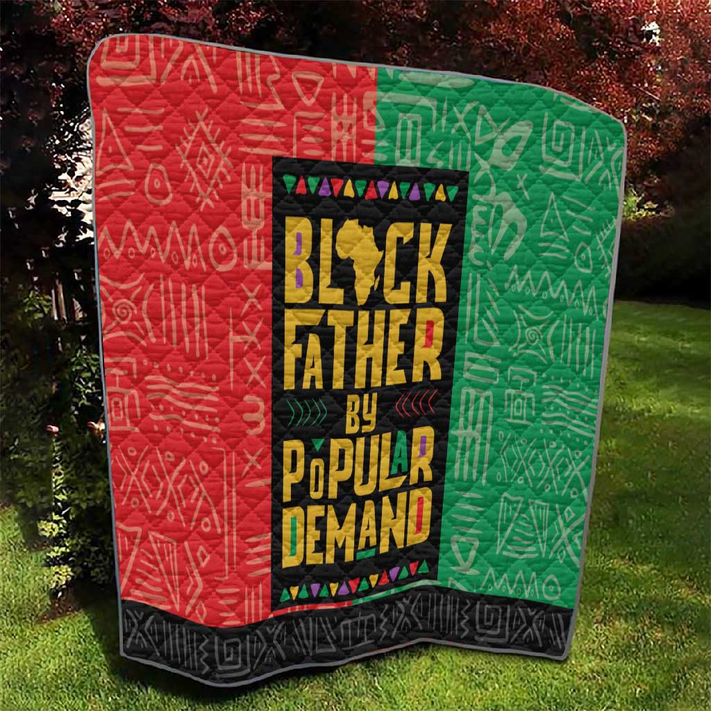 Black Father By Popular Demand Quilt African Art DT03