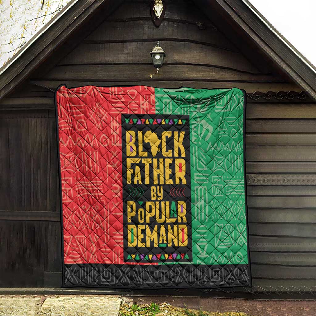 Black Father By Popular Demand Quilt African Art DT03