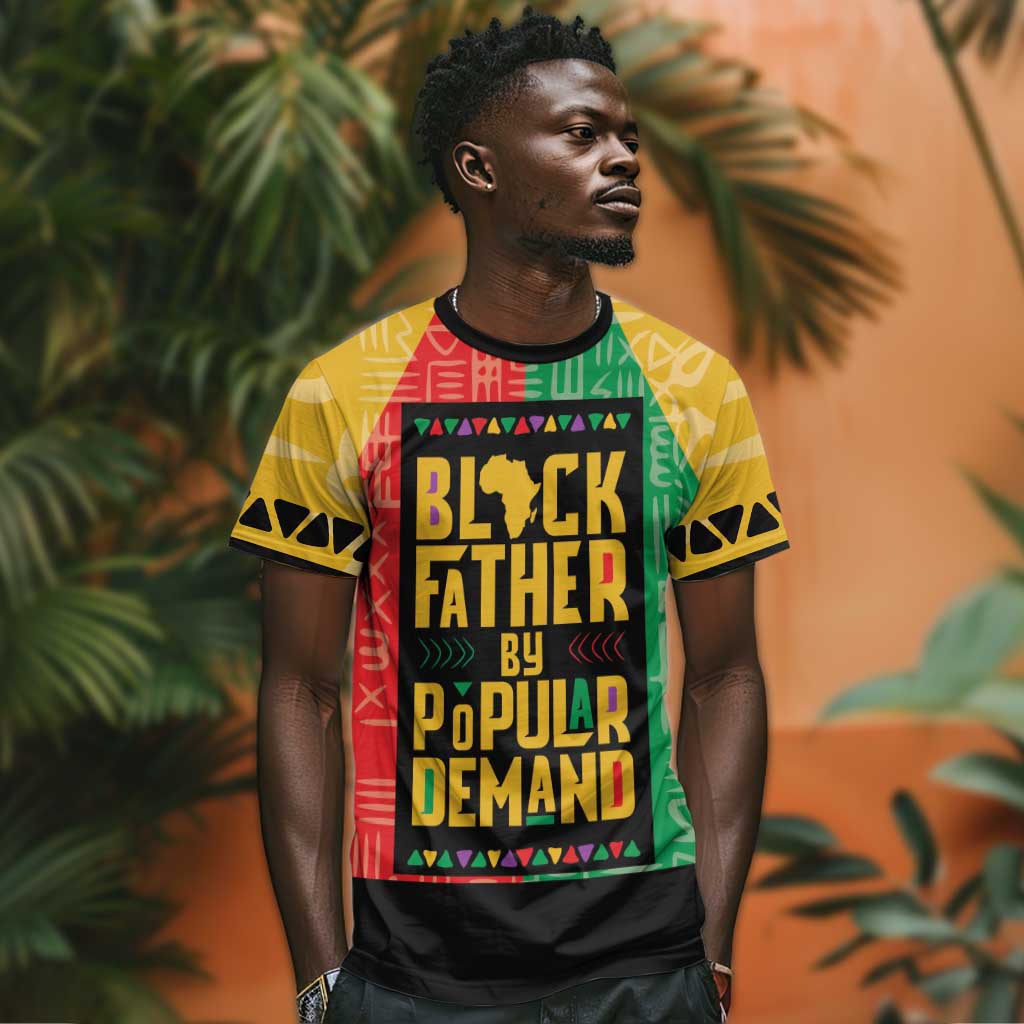 Black Father By Popular Demand T shirt African Art DT03