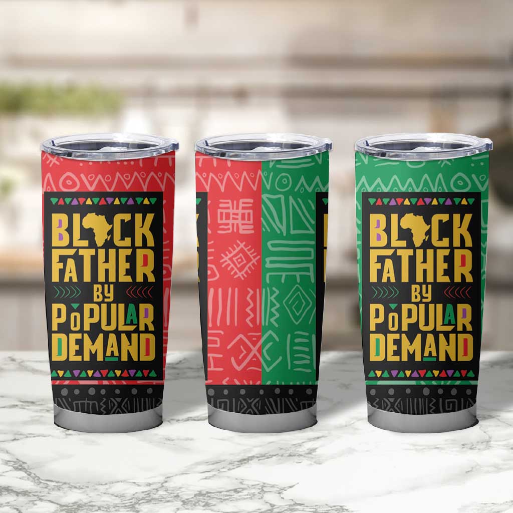 Black Father By Popular Demand Tumbler Cup African Art DT03