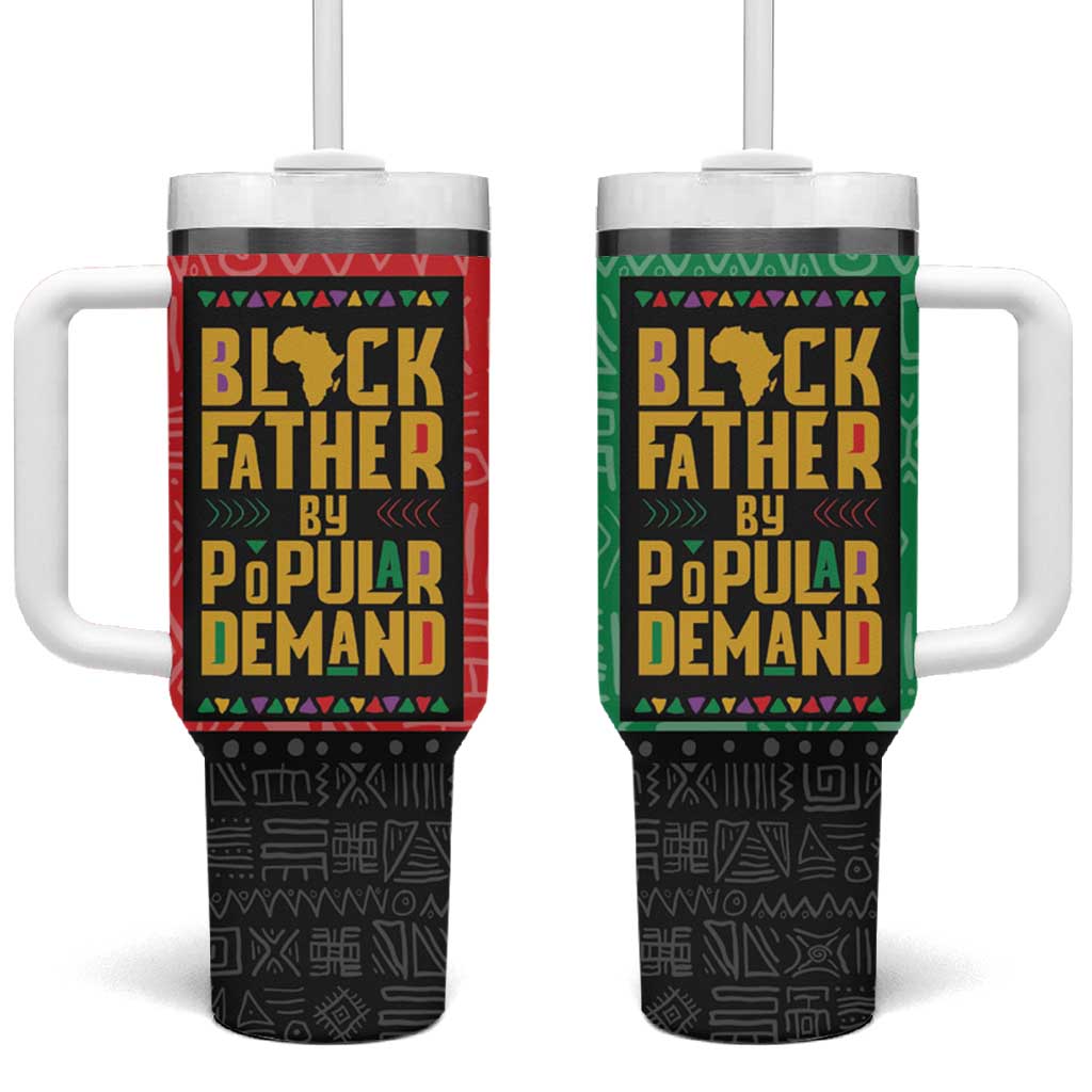 Black Father By Popular Demand Tumbler With Handle African Art DT03